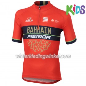 Wielershirt 2018 Bahrain-Merida Kids N001
